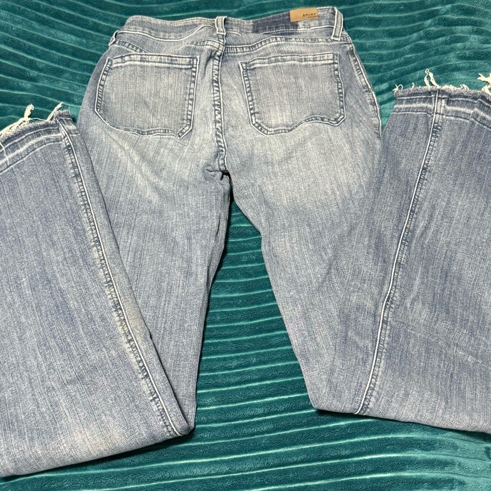 ariat high rise 27XL slim trouser jeans